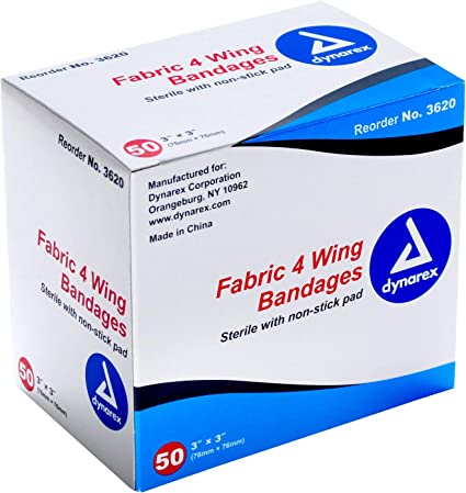 Adhesive Fabric Bandages- Sterile