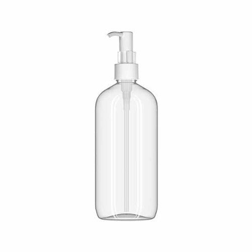 Clear Plastic Bottle With Pump